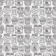 seamless doodle jam pattern