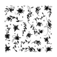Floral collection for your design