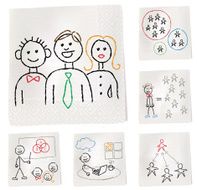 Napkin sketches - Group and Teams