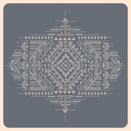 Tribal vintage ethnic background N9