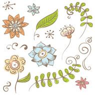Doodles Flowers collection N14