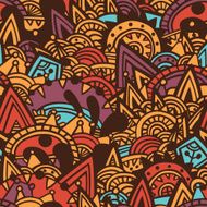 Ethnic seamless pattern N10