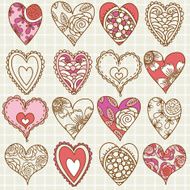 hand drawing valentines heart