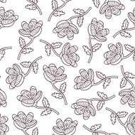 cute floral pattern N10