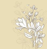 Floral background N29