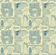 doodle pattern with forest animals