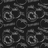 Tomato seamless pattern
