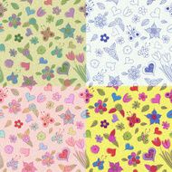 Spring seamless pattern N4