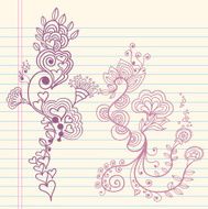 Groovy Henna Doodles