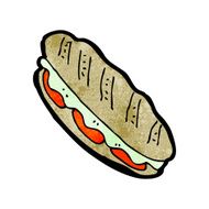 Cartoon Sandwich N24