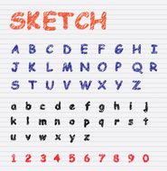 Sketch Character Set