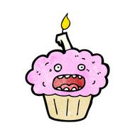 cartoon cup cake N19