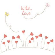 Hearts-flowers