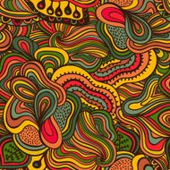 Abstract background doodle pattern