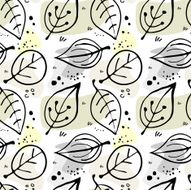 Seamless autumn pattern N4