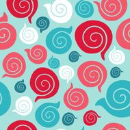 Sea shell seamless pattern N2