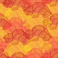 Hand drawn seamless floral pattern N4