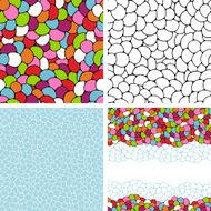 Seamless abstract hand-drawn pattern N6
