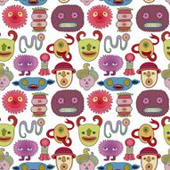 Monsters pattern N3