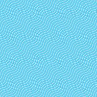 Seamless wave tile blue
