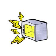 comic cartoon microwave N6