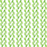 Watercolor seamless pattern Simple spring hand drawn background