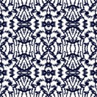 Ethnic monochrome seamless pattern Hand-drawn background template N11