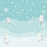 Christmas winter background