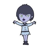 Cartoon Vampire Girl N170