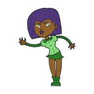 Cartoon Vampire Girl N171