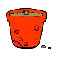 Cartoon Flower Pot N12