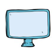 Cartoon Computer Screen N23