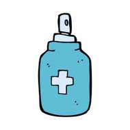 cartoon antiseptic spray N7