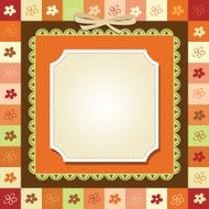 Cool template frame design for greeting card N36