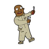 Cartoon Mechanic N19