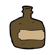 cartoon whisky jar N4