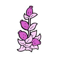 Cartoon Flowers N67