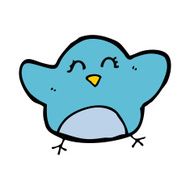 Cartoon Bird N280