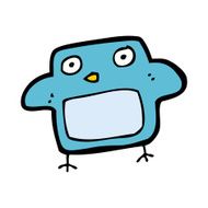 Cartoon Bird N281