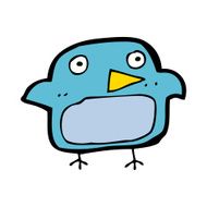 cartoon bluebird N13