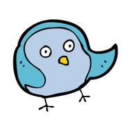 Cartoon Bird N283