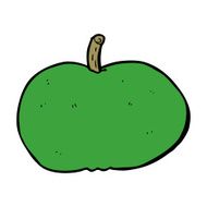 cartoon happy apple N13