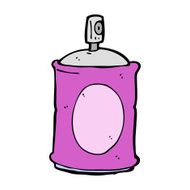 cartoon spray can N66