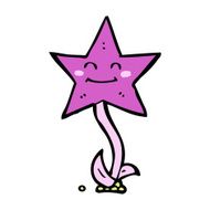 cartoon star flower N7