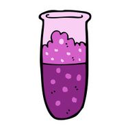 cartoon test tube N11