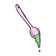 Cartoon Spoon N34
