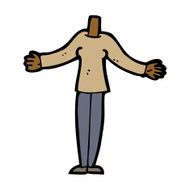 cartoon female body (add photos or mix and match cartoons) N165