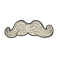 Cartoon Mustache N28