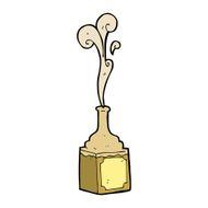 Cartoon Whiskey Bottle N14