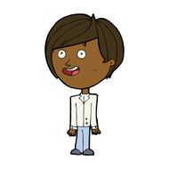 cartoon happy surprised boy N5